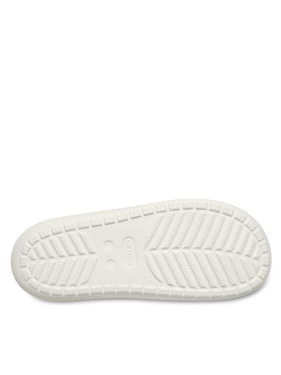 Crocs Шльопанці Crocs Classic Floral Cutout Sandal 210966 Білий