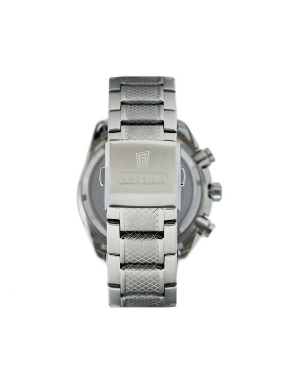 Festina Ročna ura Festina Timeless Chronograph 20668/5 Srebrna