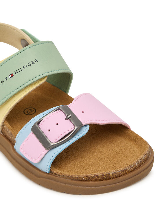 Tommy Hilfiger Sandale Tommy Hilfiger T3A2-34307-0326 M Colorat
