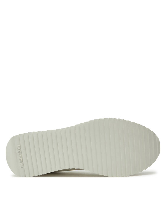 Calvin Klein Sneakersy Calvin Klein Runner Lace Up - Mono Mix HW0HW02294 Biały
