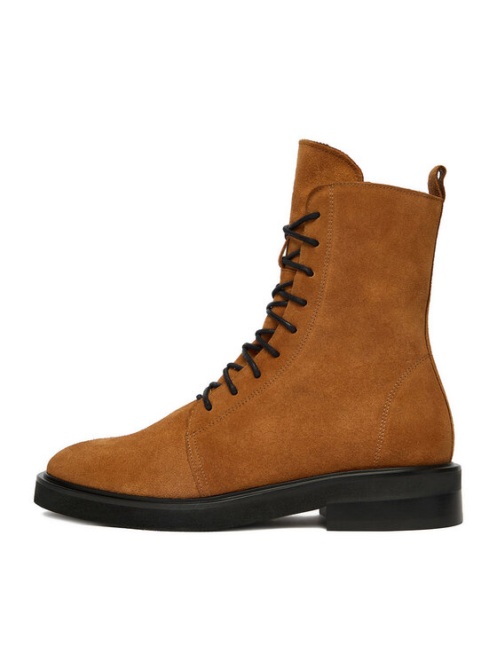 Simple Черевики Simple SIMPLE-SL-34-02-000075 204 Коричневий