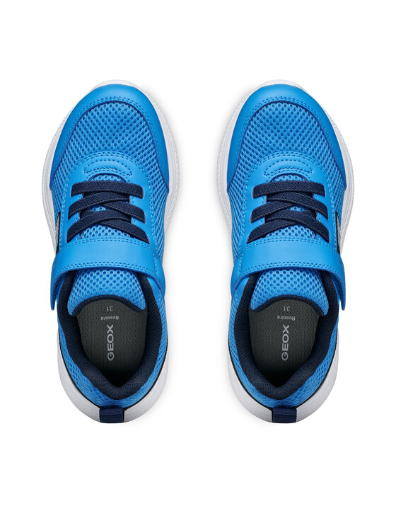 Geox Sneakersy Geox J Sprintye Boy J36GBA 01454 C4228 D Modrá