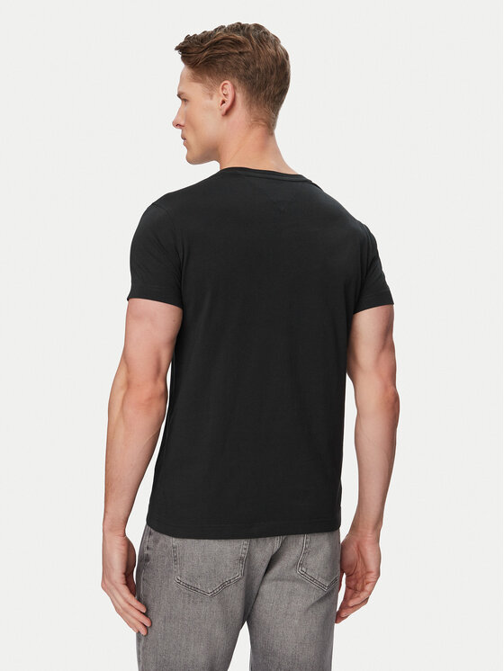 Tommy Jeans Tommy Jeans Camiseta DM0DM04410 Negro Regular Fit