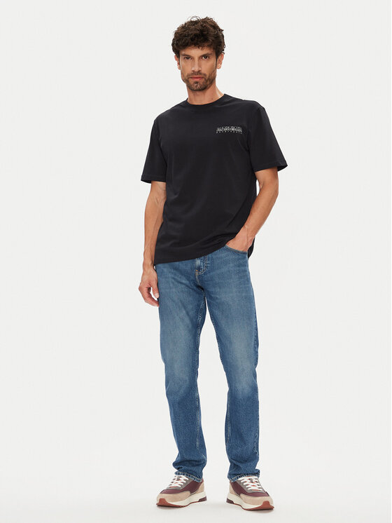 Napapijri Napapijri Camiseta S-Turrach NP0A893U Negro Regular Fit
