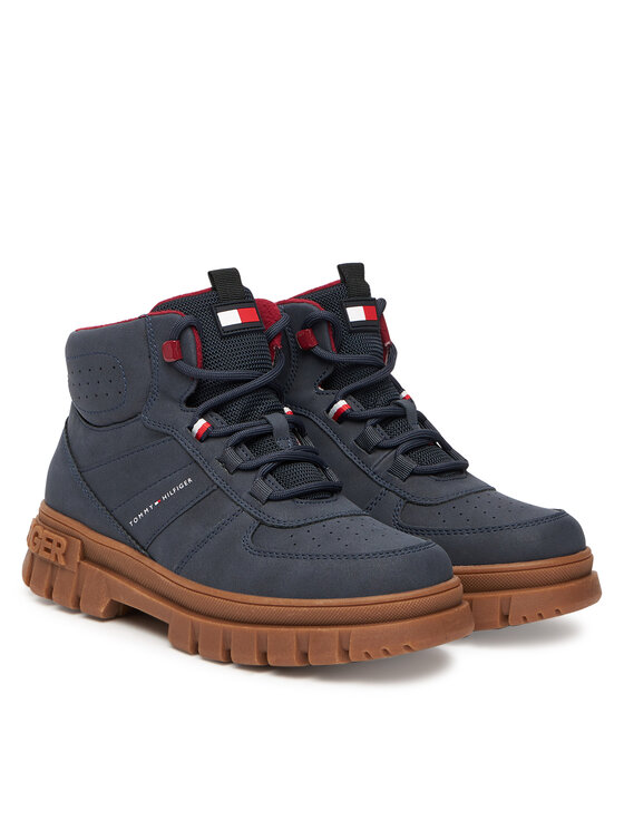 Tommy Hilfiger Polacchine Tommy Hilfiger T3X5-34129-1696 D Blu scuro