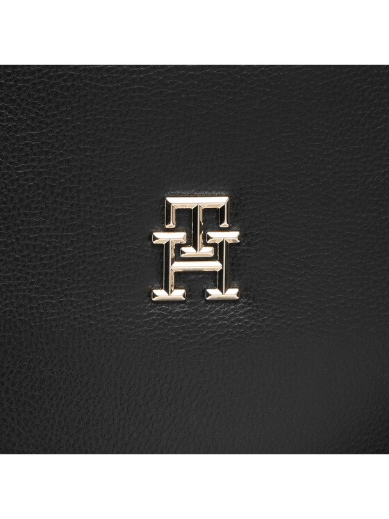 Tommy Hilfiger Borsetta Tommy Hilfiger Th Casual Slim Tote Ns AW0AW15050 Nero