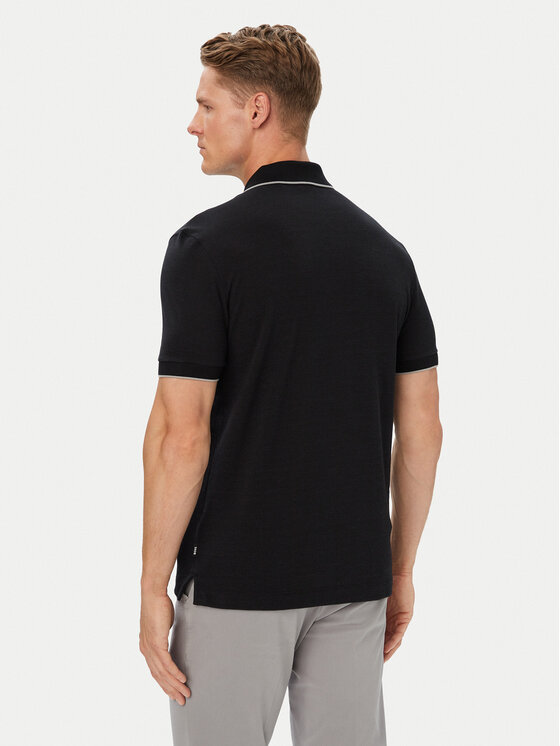 BOSS BOSS Polo H-Parlay 81 50565735 Negro Regular Fit
