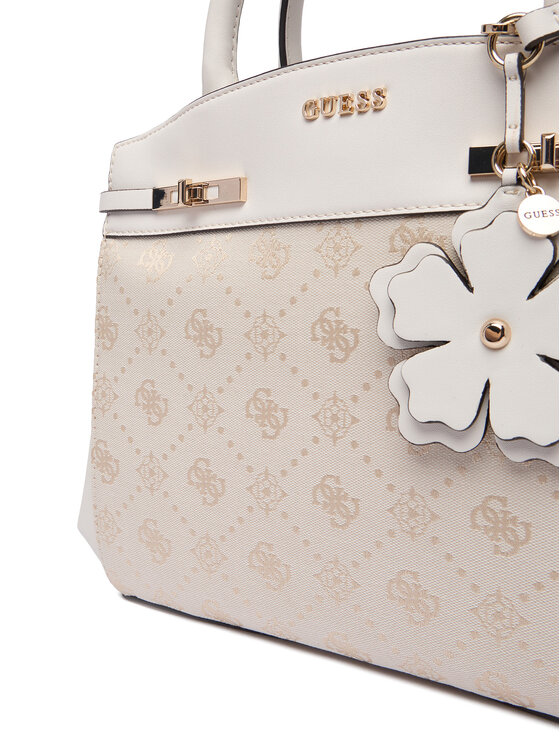 Guess Ročna torba Guess Melinda HWJP99 02060 Écru