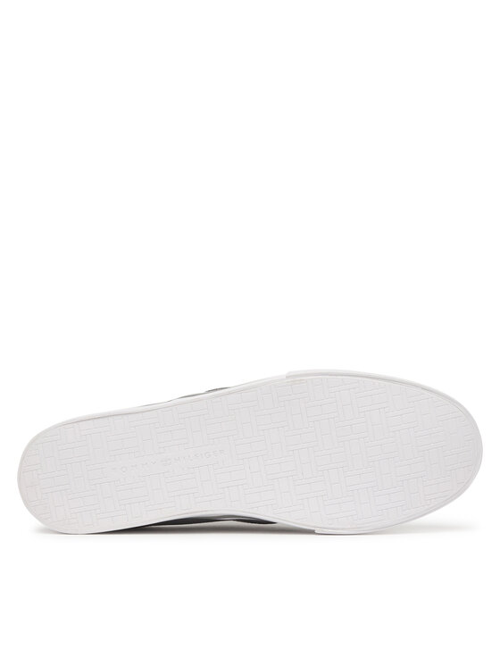 Tommy Hilfiger Tenisice Tommy Hilfiger Vulc Core Slip On FM0FM05689 Siva