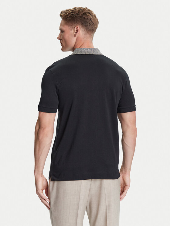 BOSS BOSS Polo H-Parlay 302 50545487 Negro Regular Fit