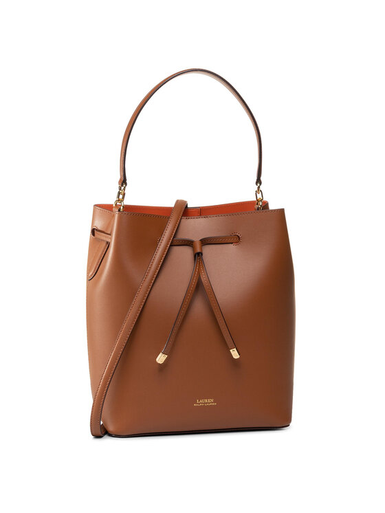LAUREN RALPH LAUREN Torebka Lauren Ralph Lauren Debby 431697679027 Brązowy