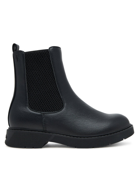 Calvin Klein Škornji Calvin Klein Chelsea Boot V3X5-83184-1355 S Črna