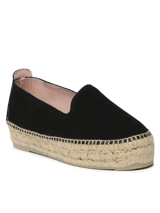 Manebi Еспадрильї Manebi Double Sole Espadrilles K 1.0 D0 Чорний