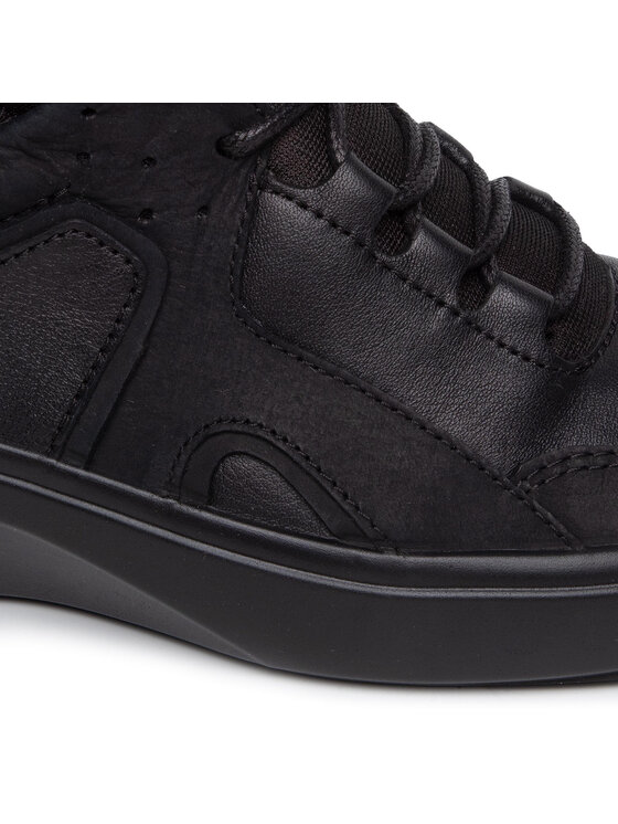 ECCO Sneakersy ECCO Soft 7 Wedge W 47092351052 Čierna