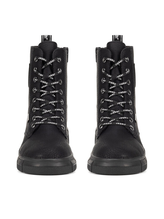 Rieker Botines planos Rieker X3410-00 Negro