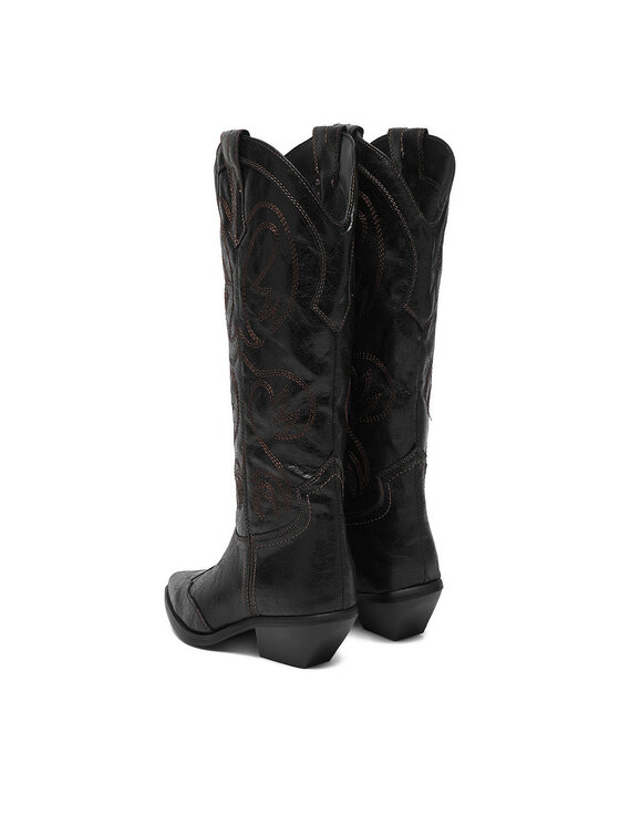 JENNY Kavbojski škornji JENNY CEO-HY7151-5 Temno rjava
