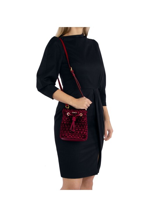 Furla Kabelka Furla Stacy Cometa 994269 B BUO2 N17 Bordová