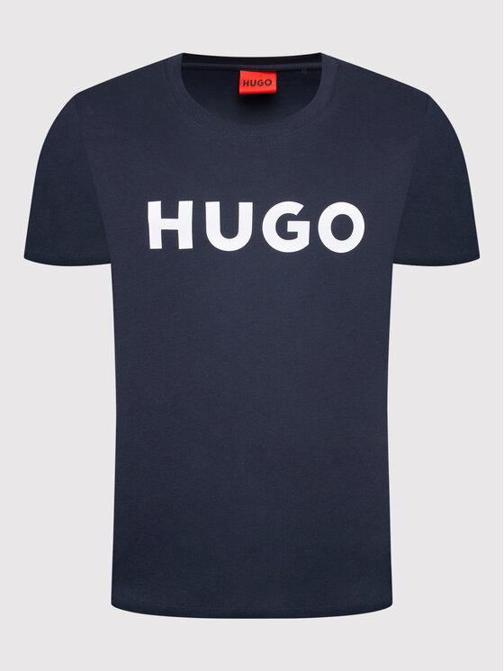 HUGO HUGO Camiseta Dulivio 50467556 Azul marino Regular Fit