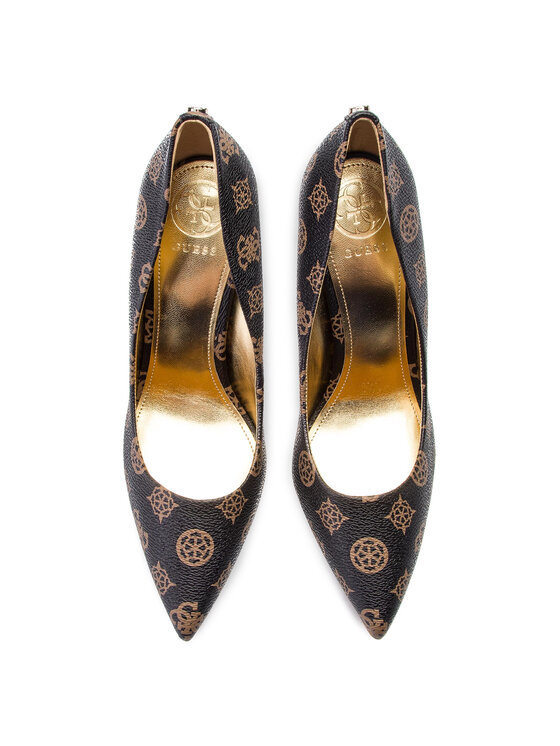 Guess Туфлі на шпильці Guess Okley8 FL7OK8 FAL08 Коричневий