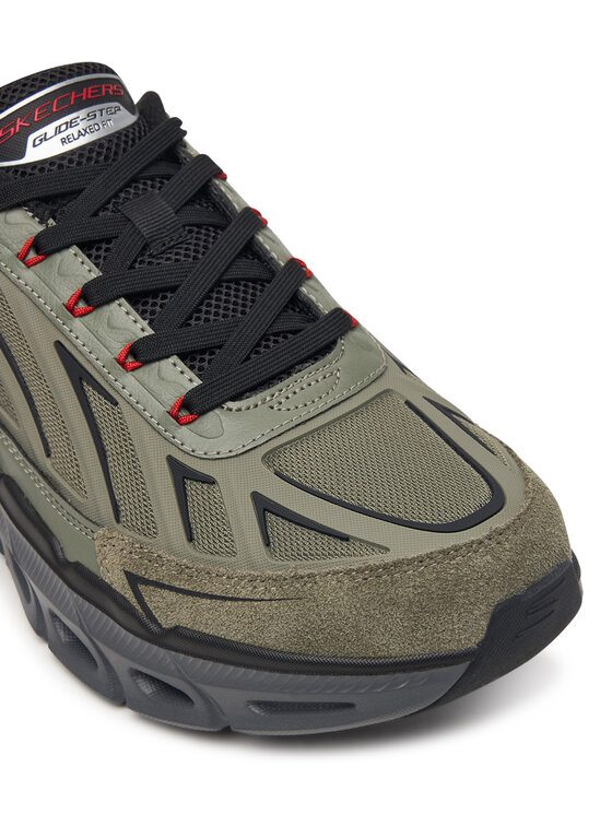 Skechers Sneakersy Skechers Glide-Step - Fater 233421/OLBK Zielony