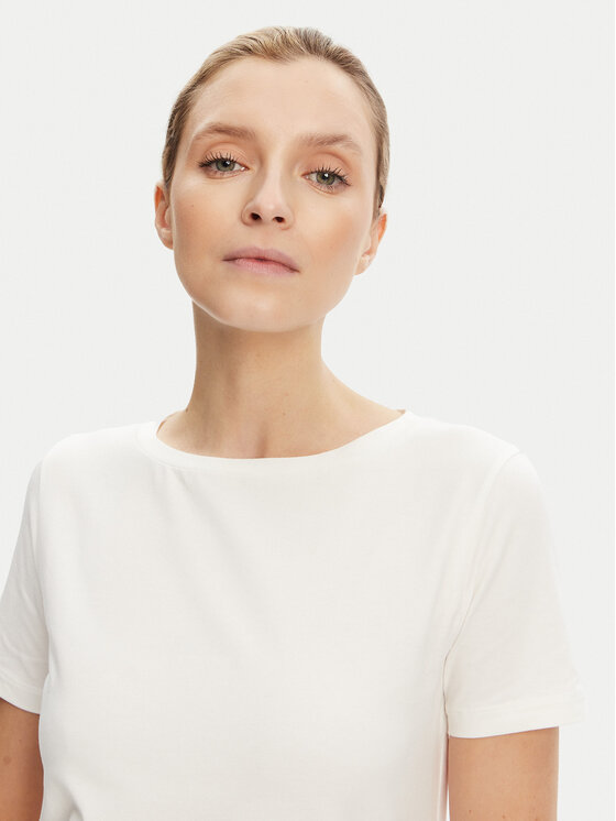 Weekend Max Mara Weekend Max Mara Футболка Multib 2525976011 Білий Regular Fit