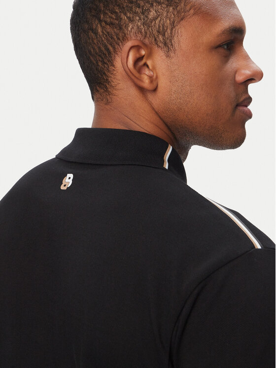 BOSS BOSS Polo Open 50560261 Negro Regular Fit