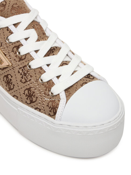 Guess Кеди Guess FLJJZ4 FAL12 Бежевий