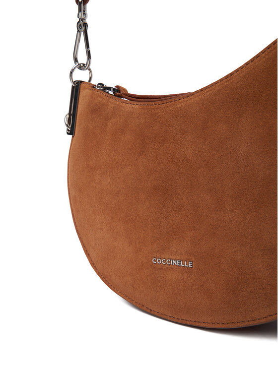 Coccinelle Сумка Coccinelle QKG Coccinellesunup Suede E1 QKG 13 03 01 Коричневий