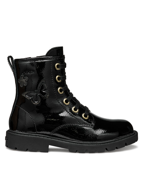 Geox Ghete Geox J Shaylax Girl J56EXA 00067 C9999 S Negru