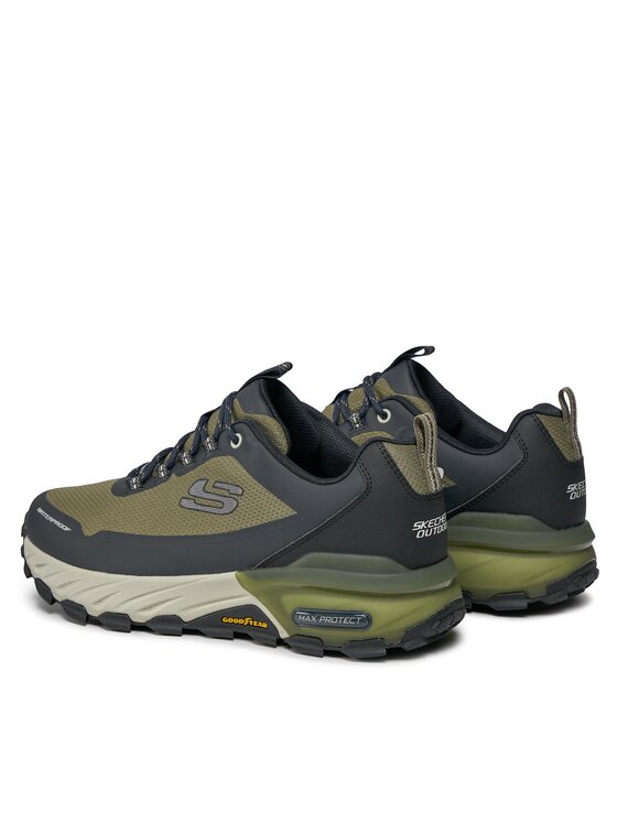 Skechers Snīkeri Skechers Max Protect Fast Track 237304/OLBK Zaļš