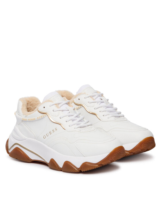Guess Snīkeri Guess FLFMI4 ELE12 Balts