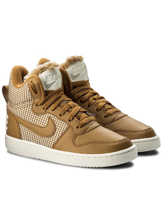 Nike Снікерcи Nike Court Borough Mid Se 916793 700 Коричневий
