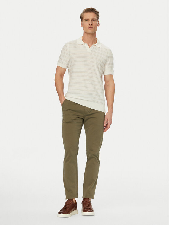 BOSS BOSS Polo H-Narciso 50560483 Blanco Regular Fit