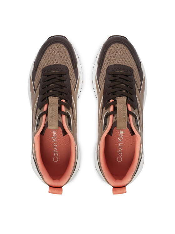 Calvin Klein Laisvalaikio batai Calvin Klein Hike Run Ckstripe Mesh HW0HW03002 Spalvota