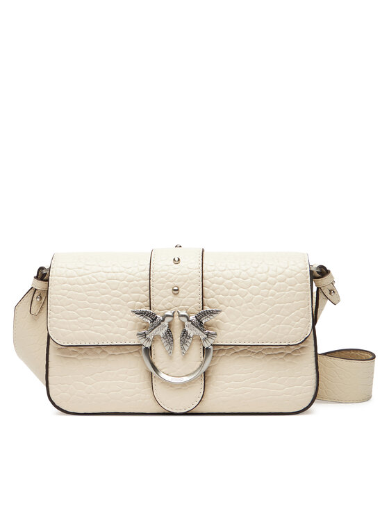 PINKO Сумка PINKO Love One Mini Slouchy Fl Al 25-26 PLTT 104340 A2JU Écru
