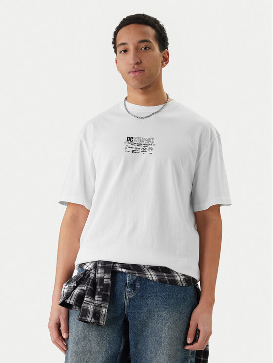 DC Shoes DC Shoes Camiseta Made Custom EDYZT04368 Blanco Regular Fit