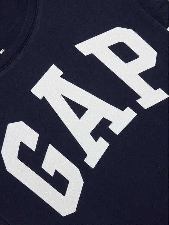 Gap Gap T-shirt 460525-10 Tamnoplava Regular Fit