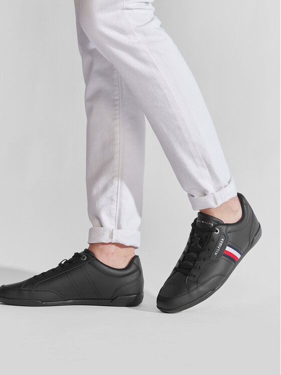 Tommy Hilfiger Αθλητικά Tommy Hilfiger Classic Lo Cupsole Leather FM0FM04277 Μαύρο