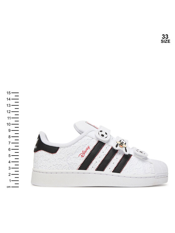 adidas Снікерcи adidas Disney Superstar Ii Comfort Closure IH4635 Білий