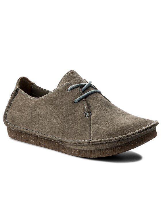 Clarks Pantofi Clarks Janey Mae 261323394 Gri