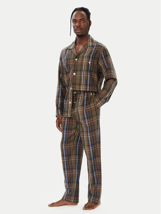 Polo Ralph Lauren Polo Ralph Lauren Pijama 714899627019 Caqui Regular Fit