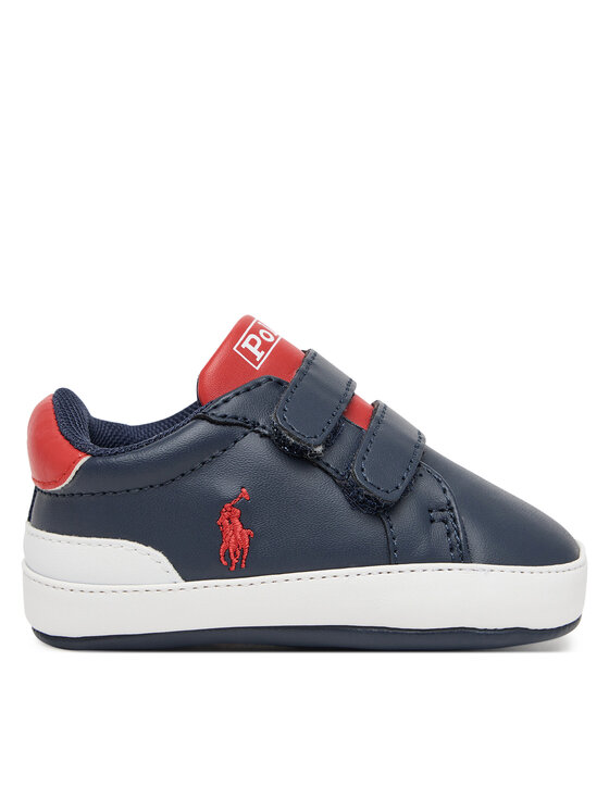 Polo Ralph Lauren Немовлячі пінетки (не для ходьби) Polo Ralph Lauren Heritage Court II Baby RL03389410 Cиній
