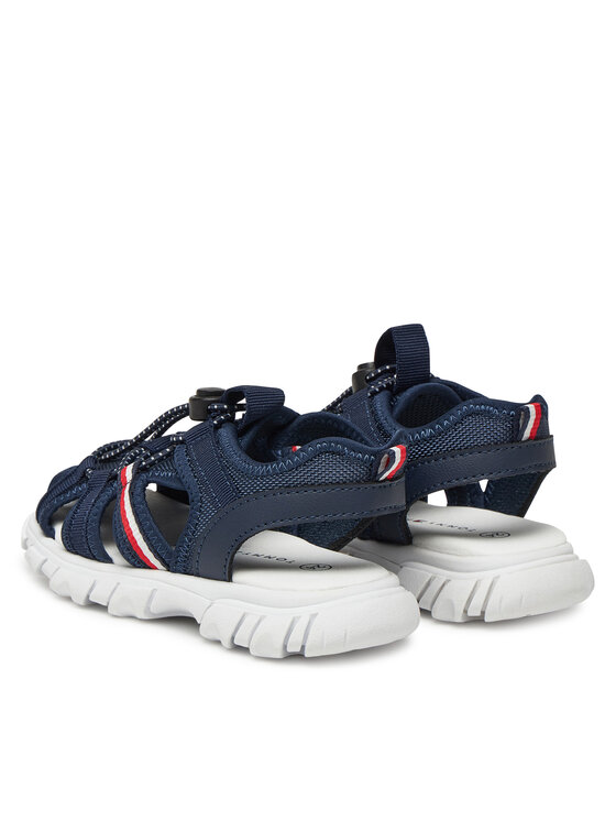 Tommy Hilfiger Sandały Tommy Hilfiger T1B2-33895-1591 S Granatowy