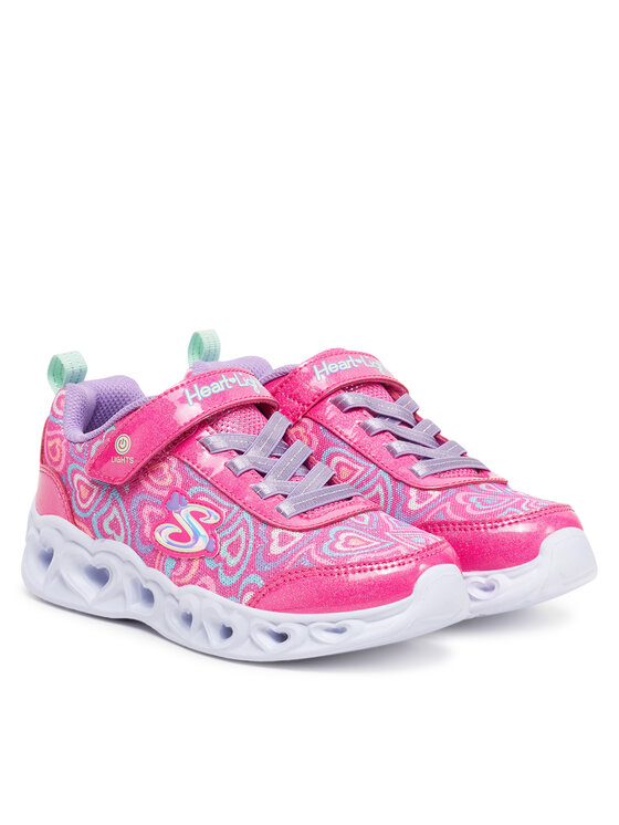 Skechers Sneakersy Skechers Heart Lights-Boogie Love 303257L/HPMT Ružová
