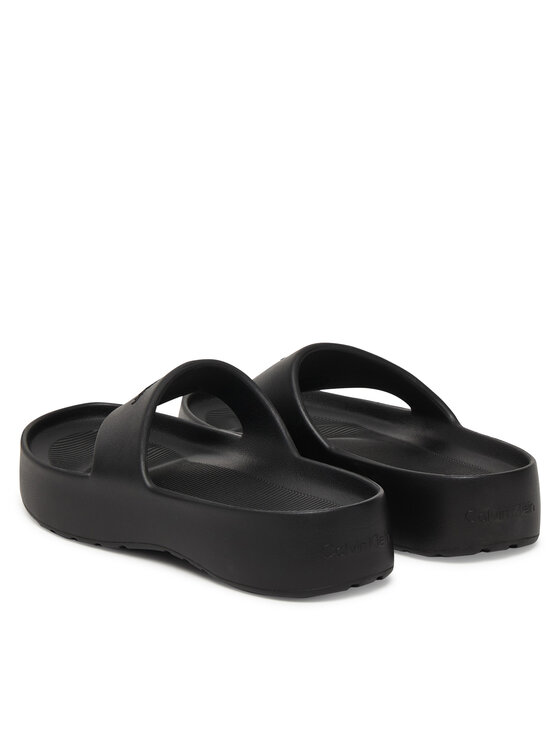 Calvin Klein Chancletas Calvin Klein One Piece Eva Flip Flop Thong HW0HW02957 Negro