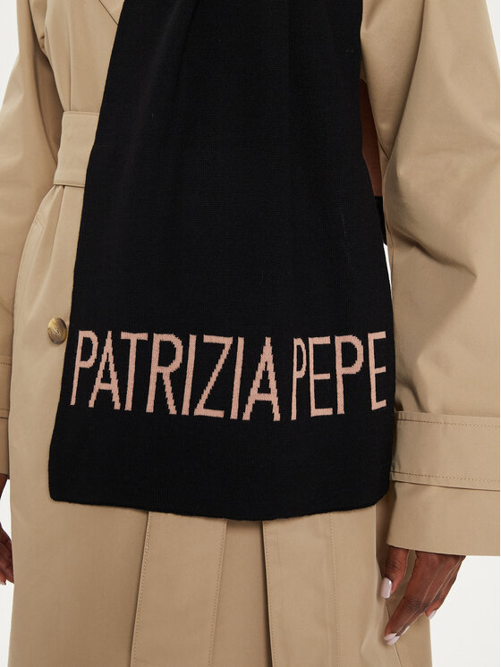 Patrizia Pepe Шарф Patrizia Pepe 8F9239/A6B2-X1HM Чорний