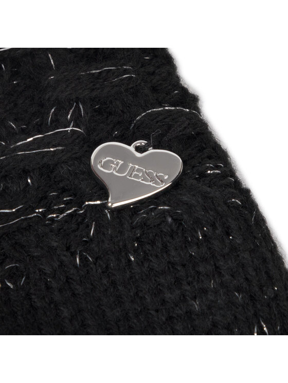 Guess Mănuși de Damă Guess Not Coordinated Gloves AW8199 WOL02 Negru