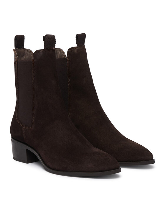 Gant Botki Gant St Broomly 33553451 Brązowy