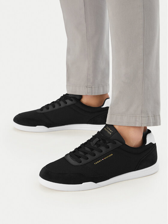 Tommy Hilfiger Сникърси Tommy Hilfiger Lo Pro Cupsole FM0FM05943 Черен