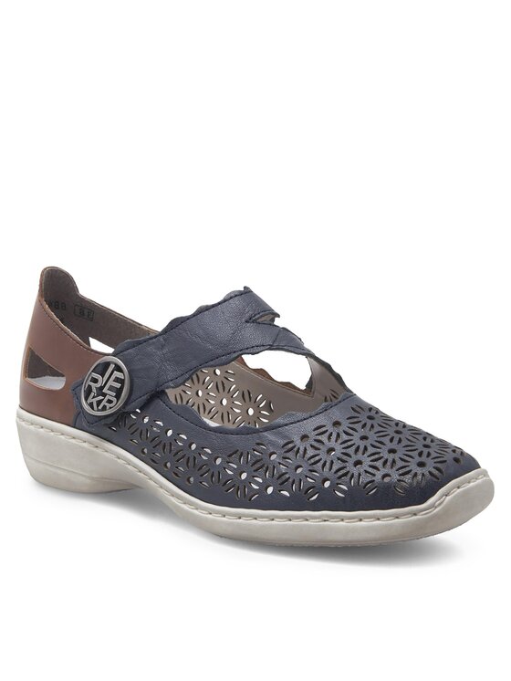 Rieker Zapatos hasta el tobillo Rieker 413G4-14 Azul marino